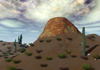 Image showing Desert Landscape