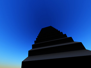 Image showing Heavens Stairway