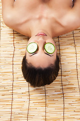 Image showing Beauty spa woman