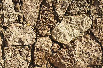 Image showing Abstract stone wall