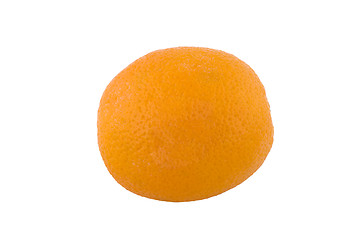 Image showing One isolated orange