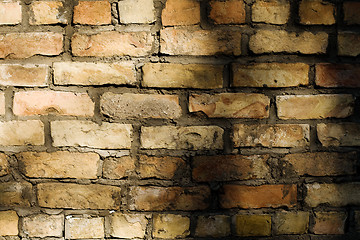Image showing texture of brick wall