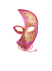 Image showing Pink isolated mask