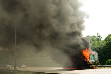 Image showing road disaster