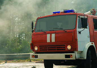 Image showing fire engine