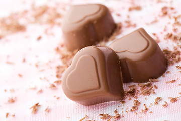 Image showing Chocolate heart