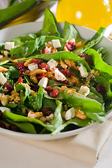 Image showing spinach salad