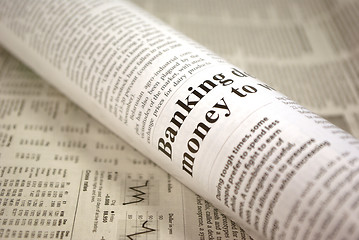 Image showing newspaper