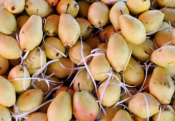 Image showing Pears In Transportation Container