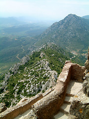 Image showing Chateau de Queribus view 1