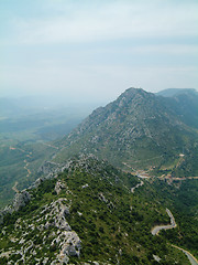 Image showing Chateau de Queribus view 2