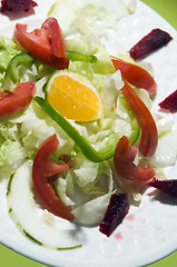 Image showing garden salad nicaragua style