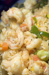 Image showing rice with mixed seafood nicaragua style