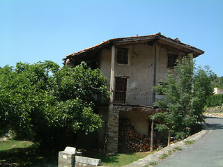 Image showing House in Pyrenees Mountain village