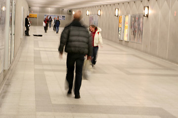 Image showing subway corridor