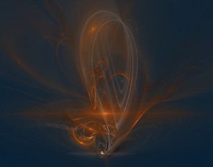 Image showing abstract flames