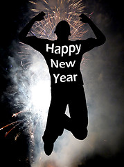 Image showing Happy New Year Man