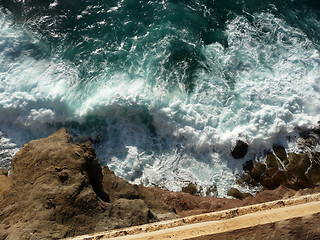 Image showing Cliff Drop View