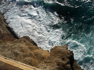 Image showing Cliff Drop View