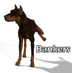 Image showing Dog That Hates Bankers