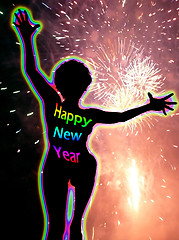 Image showing New Year Women