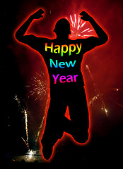 Image showing Happy New Year Man