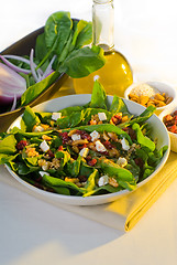 Image showing spinach salad