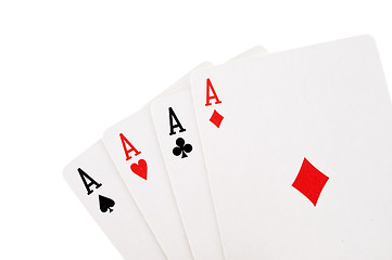 Image showing Playing cards