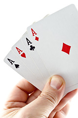 Image showing Playing cards