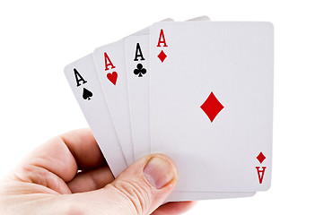 Image showing Playing cards