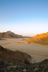 Image showing Egyptian rocky desert