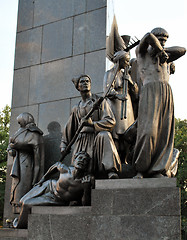 Image showing Monument to Taras Shevchenko (fragment)