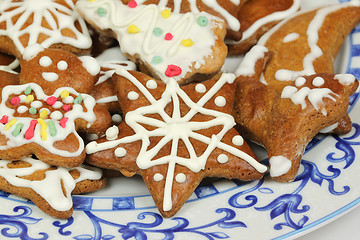 Image showing Gingerbread cookies