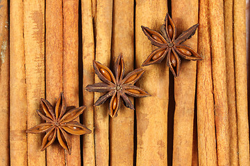 Image showing Cinnamon and aniseed