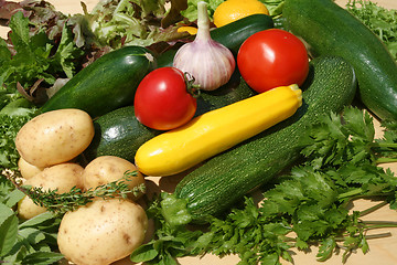 Image showing Organic food
