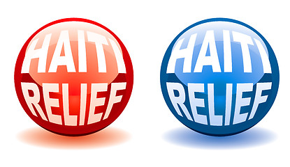 Image showing haiti relief balls