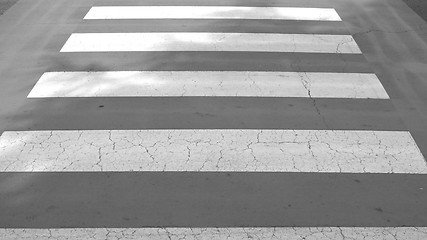 Image showing Zebra crossing