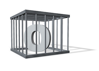 Image showing big O in a cage