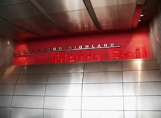 Image showing Subway entrance