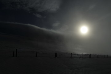 Image showing snow in the mournes