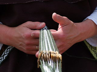 Image showing Weaving