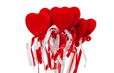 Image showing Hearts bouquet