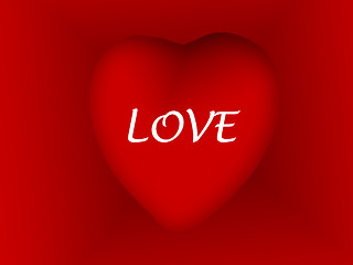 Image showing Valentine love design