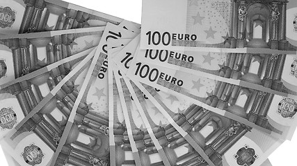 Image showing Euro notes