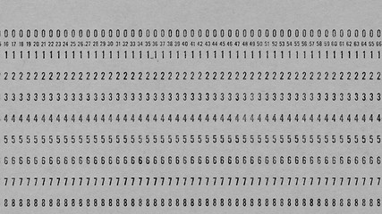 Image showing Punched card