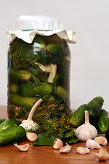 Image showing Pickle ingredients