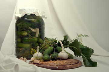 Image showing Pickle ingredients