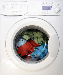 Image showing Clothes in laundry