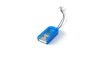 Image showing USB mini card reader