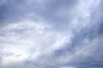 Image showing Stormy sky with sunshine